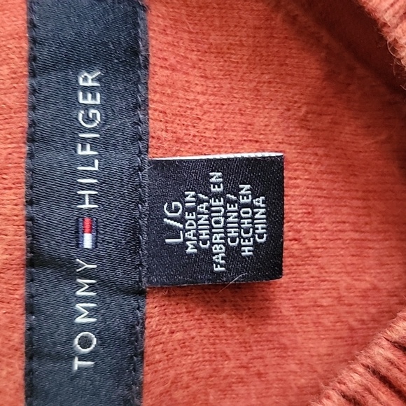 Tommy Hilfiger Striped V-Neck Sweater - Picture 4 of 4